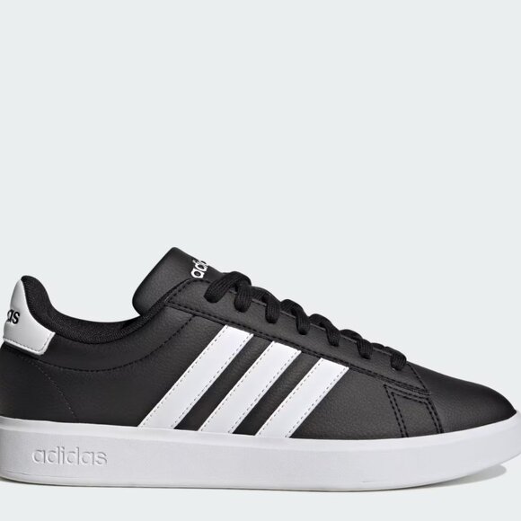 adidas Shoes - Adidas Classic Grand Court Black Sneakers